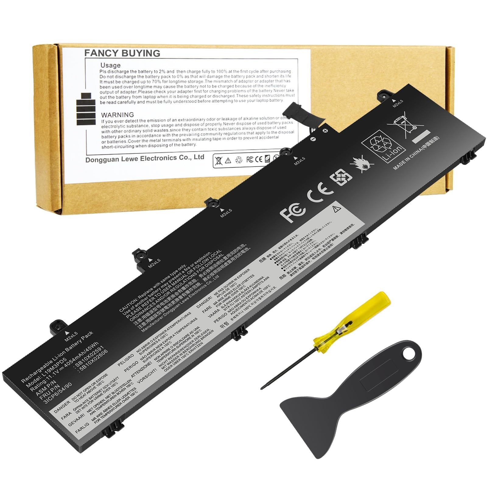 L19M3PD5 L19C3PD5 L19L3PD5 Laptop Battery Compatible with Lenovo Thinkpad E14...