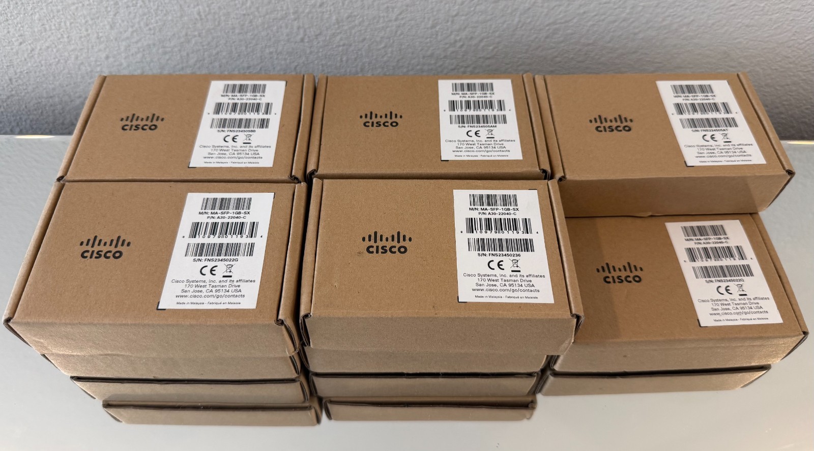 Cisco Meraki MA-SFP-1GB-SX Network Tranceiver Module