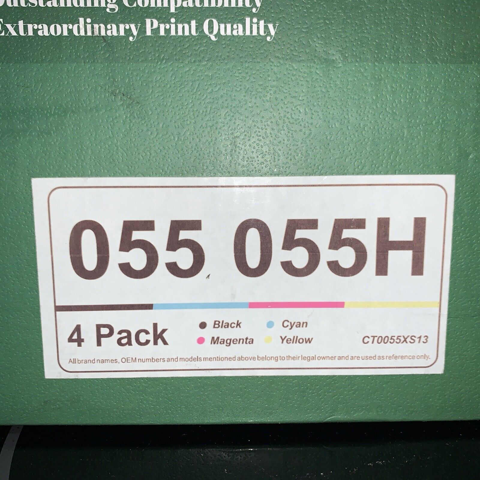 GREENSKY CRG055H 055 Toner Cartridges Compatible for Canon Color Laser Printer