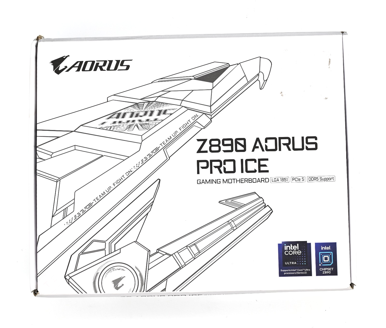 GIGABYTE Z890 AORUS PRO ICE LGA1851 DDR5 Wi-Fi 7 ATX Motherboard Used