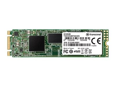Transcend MTS830S SSD 512 GB internal M.2 2280 SATA 6Gb/s TS512GMTS830S