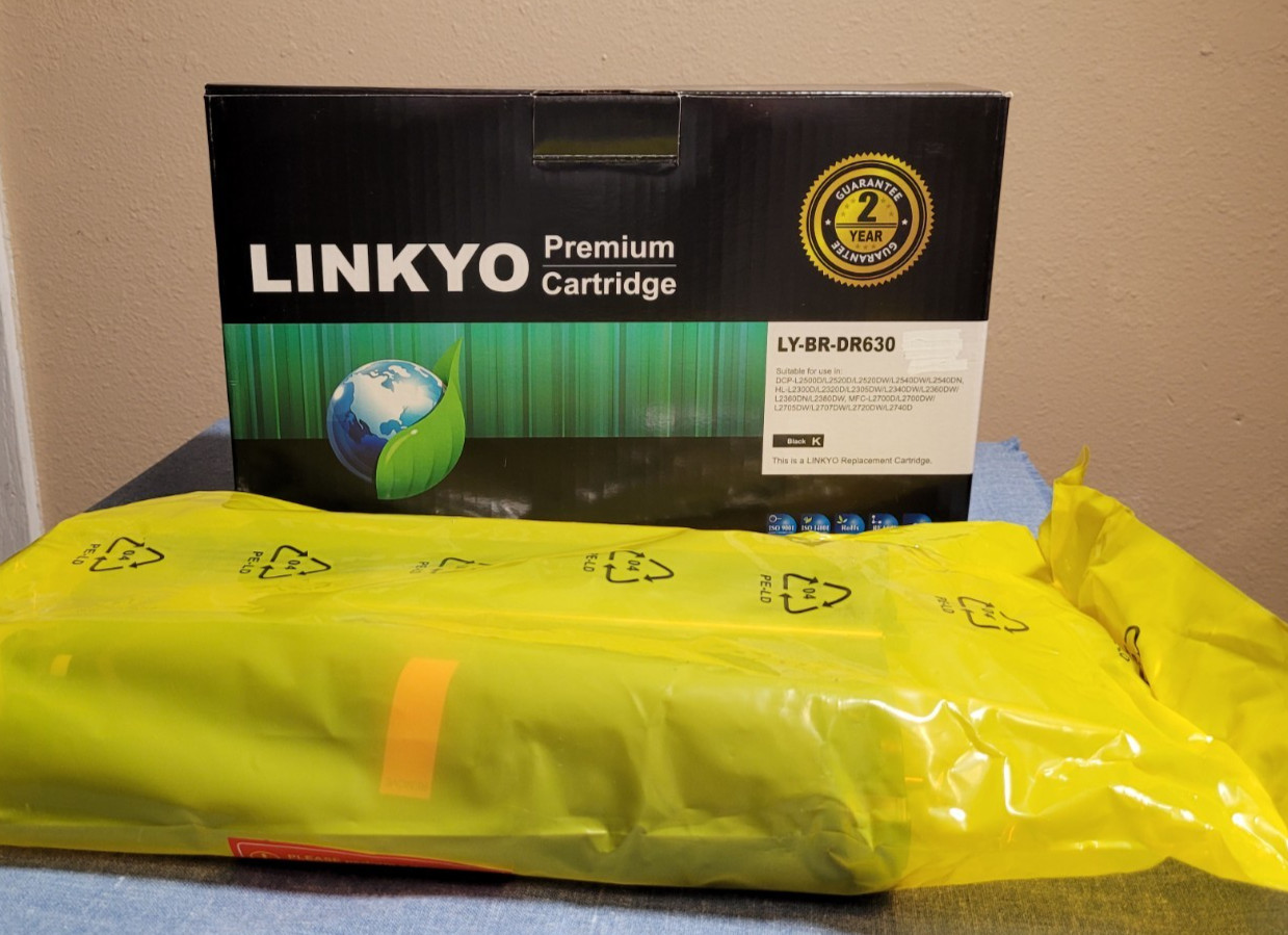 Open Box - Sealed  LINKYO Premium Cartridge LY-BR-DR630 Black K Toner