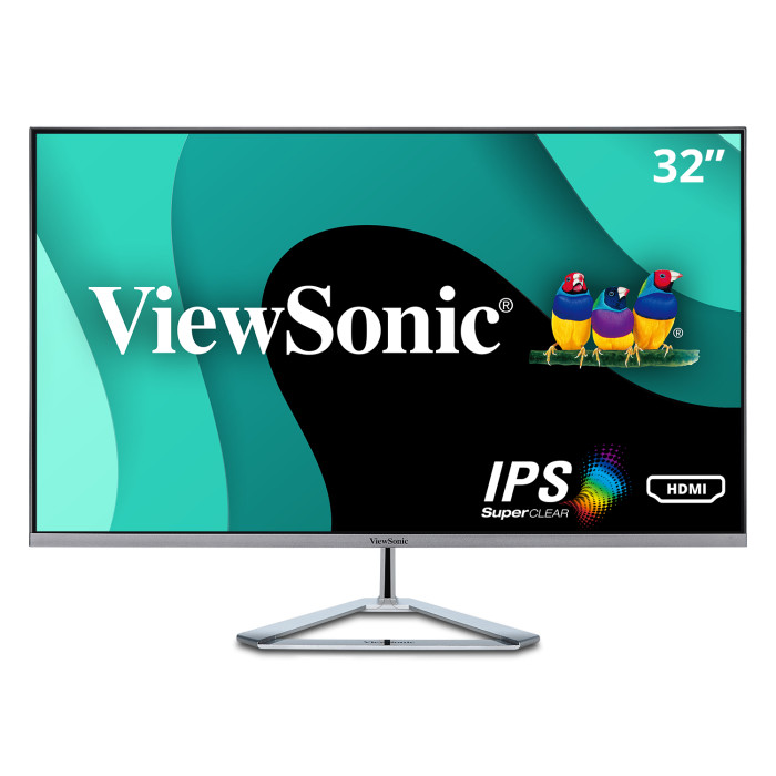 ViewSonic VX3276-MHD - 1080p IPS Monitor with HDMI, DisplayPort, VGA - 250