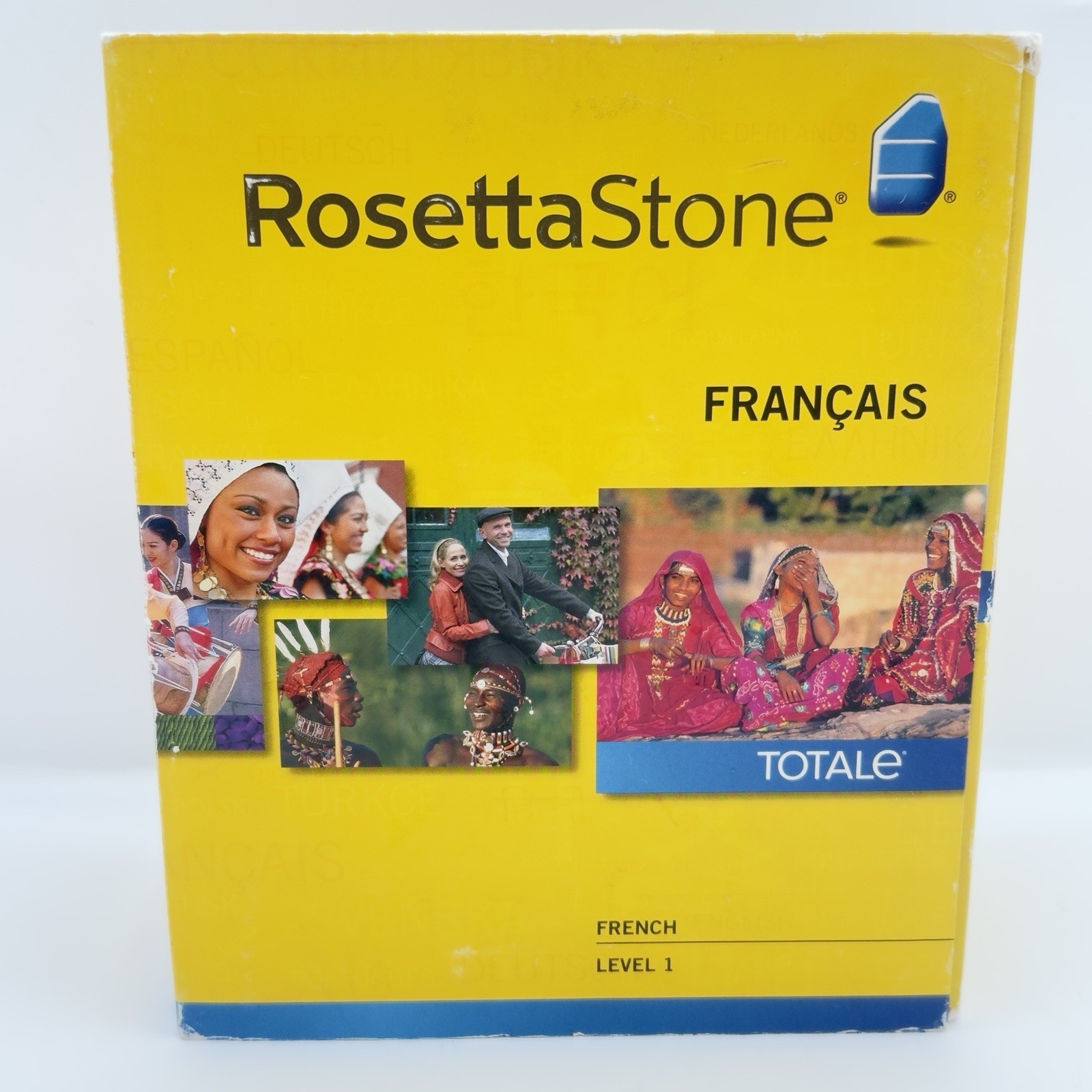 Rosetta Stone French Level 1 Language Learning Software PC Mac Complete Box