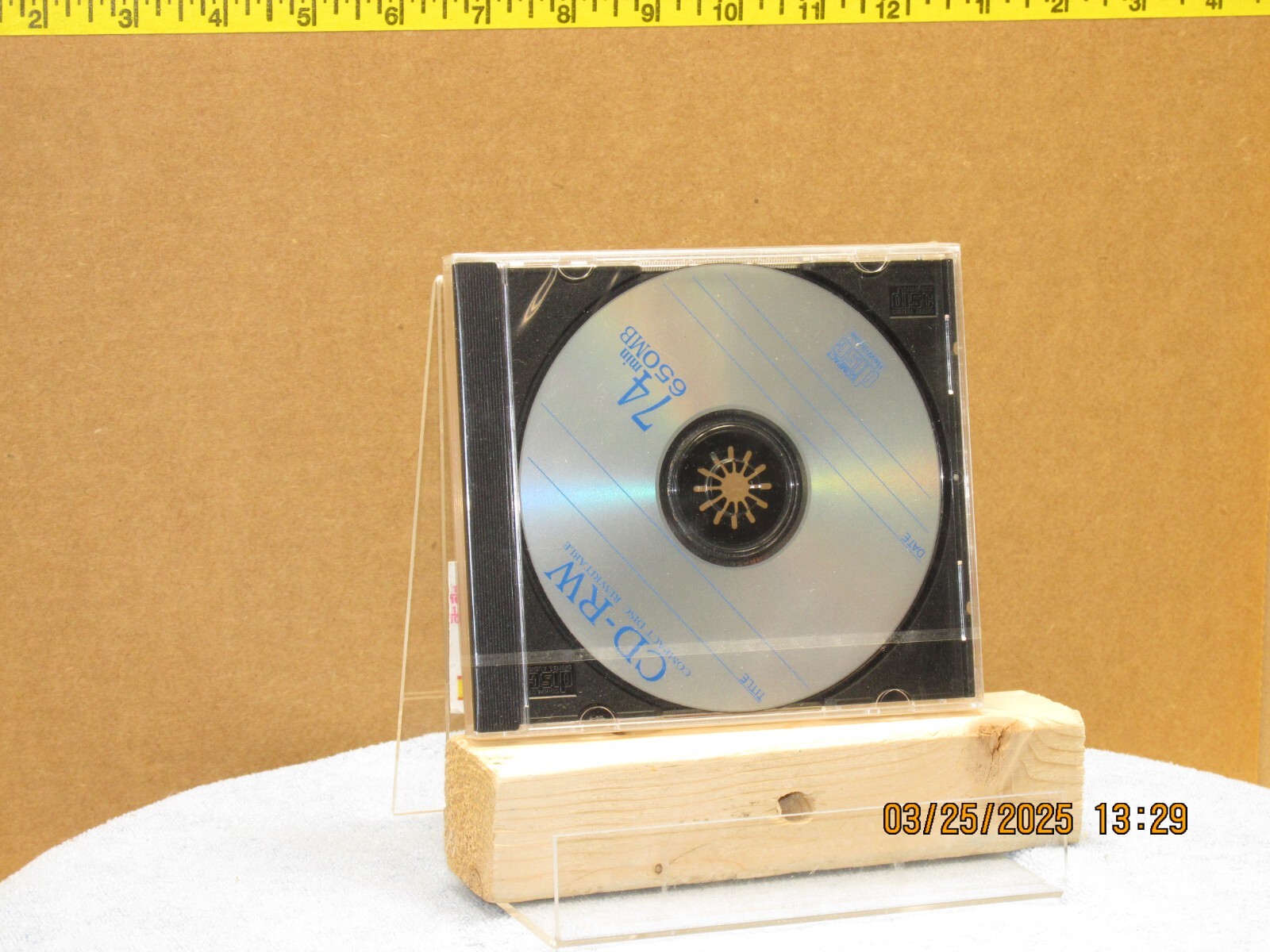 This listing is for:(1) Blank CD-RW 74min 650MB Rewritable Compact Disc