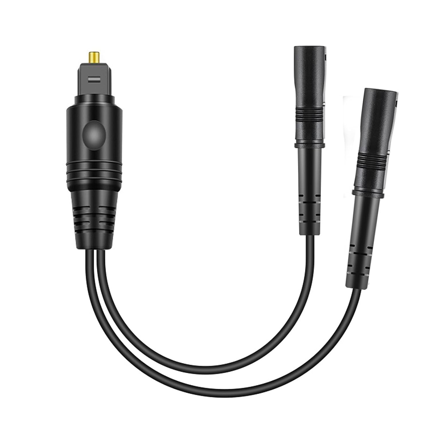Digital Optical Audio Splitter 1 in 2 Out for Xbox PS4 PS5 DVD Home Theater