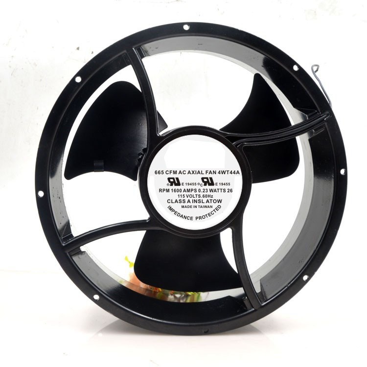 For Dayton 4WT44A 665 CFM AC 115V 0.23A 254*89mm Axial Cooling fan 2Wire
