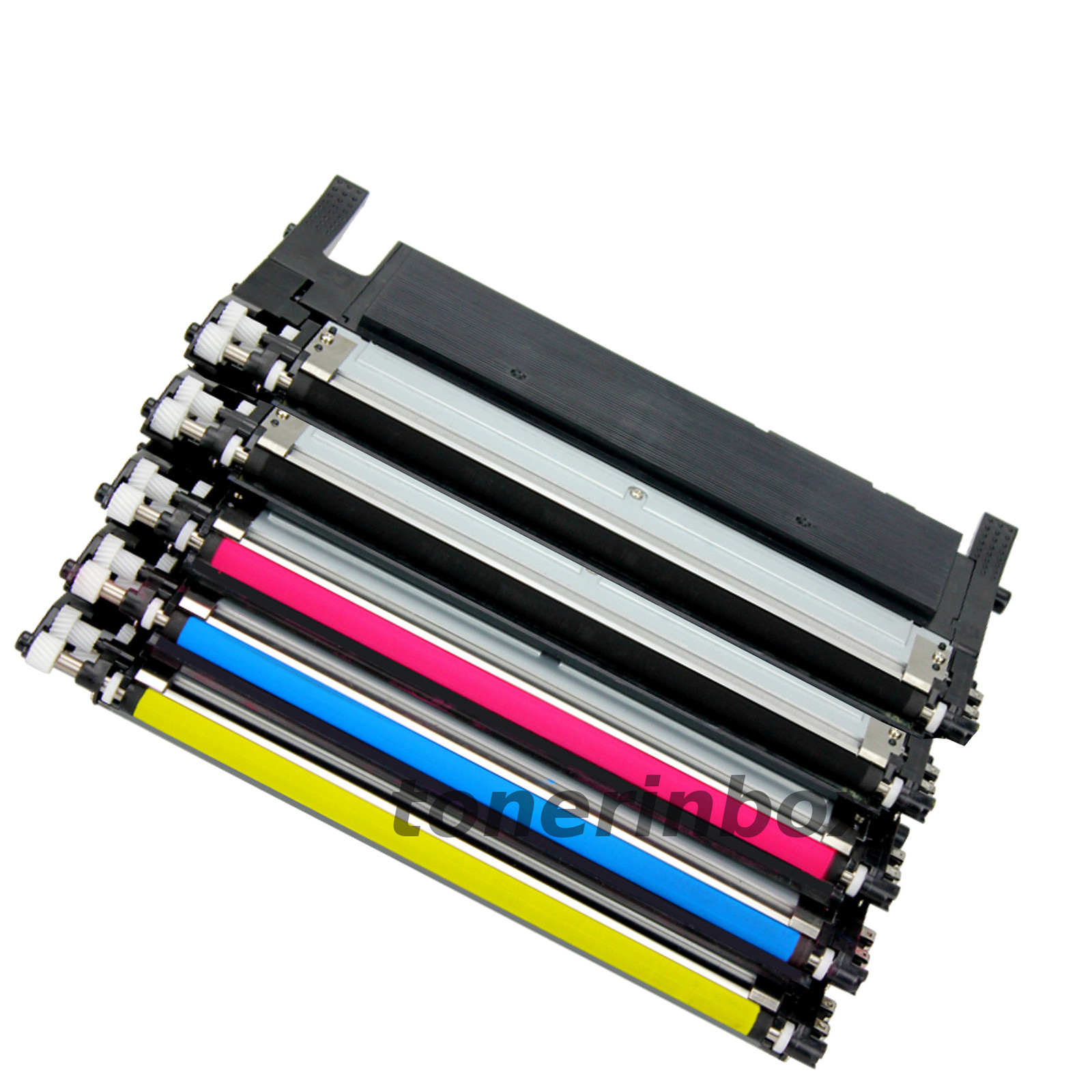 5 Pack CLT-K406S C406S M406S Y406S Toner Set Fits Samsung CLP-365W CLX-3305FW