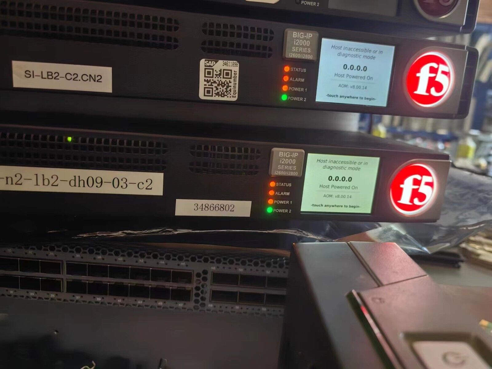 F5 Networks F5-BIG-LTM-I2600/I2800 F5 BIG-IP I2000 Series