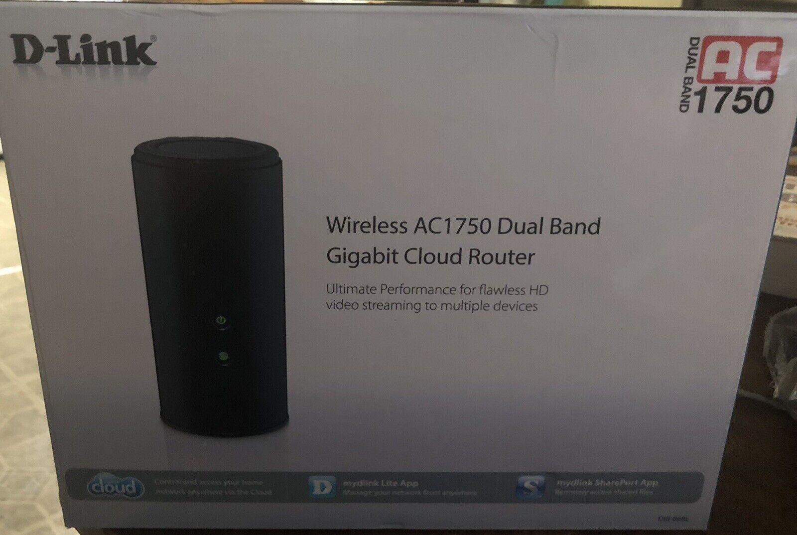 D-Link Wireless AC1750 Dual Band Gigabit Cloud Router DIR-868L