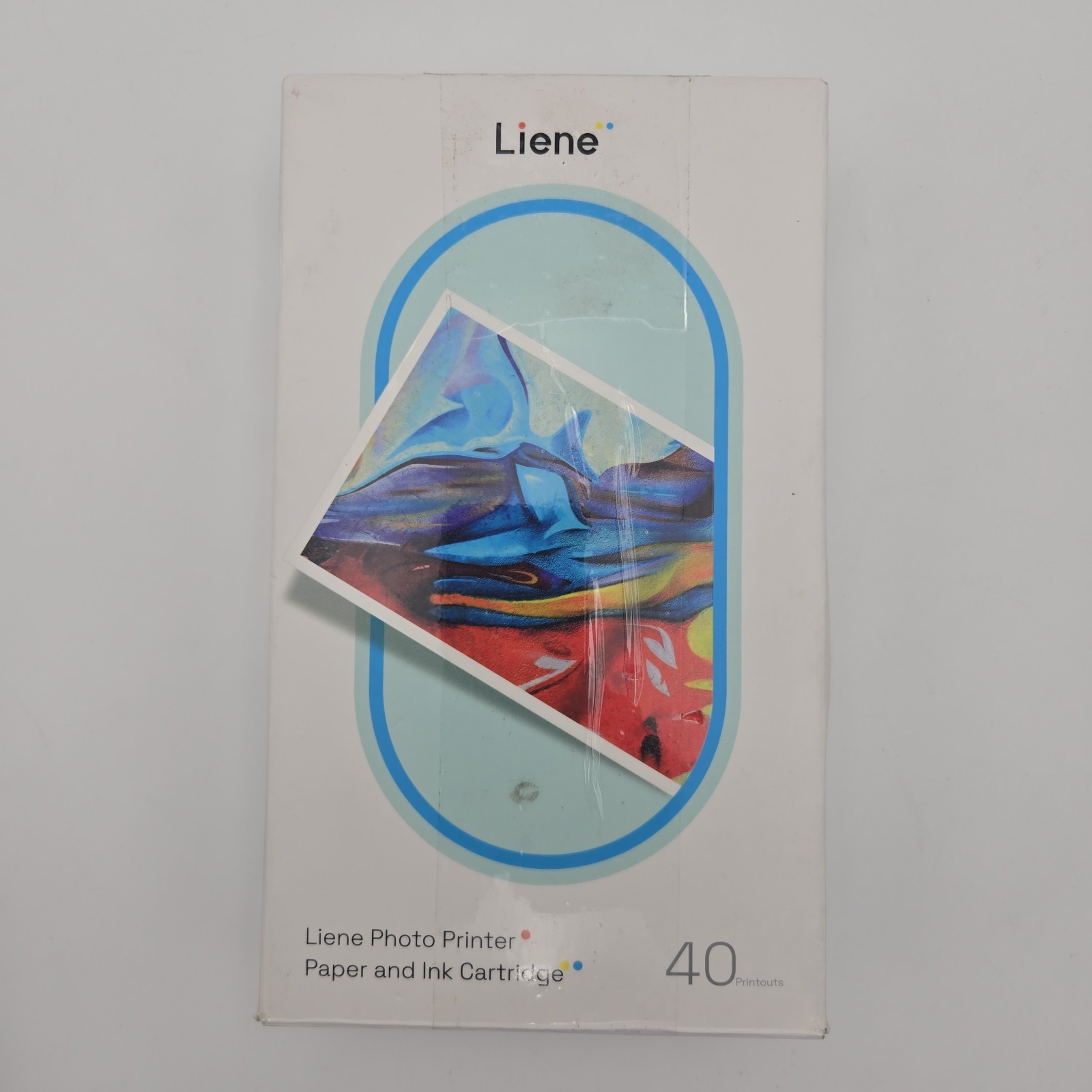 NEW Liene 4x6 Photo Printer Paper and Ink Cartridge Refill Pack 40 Sheets SD21