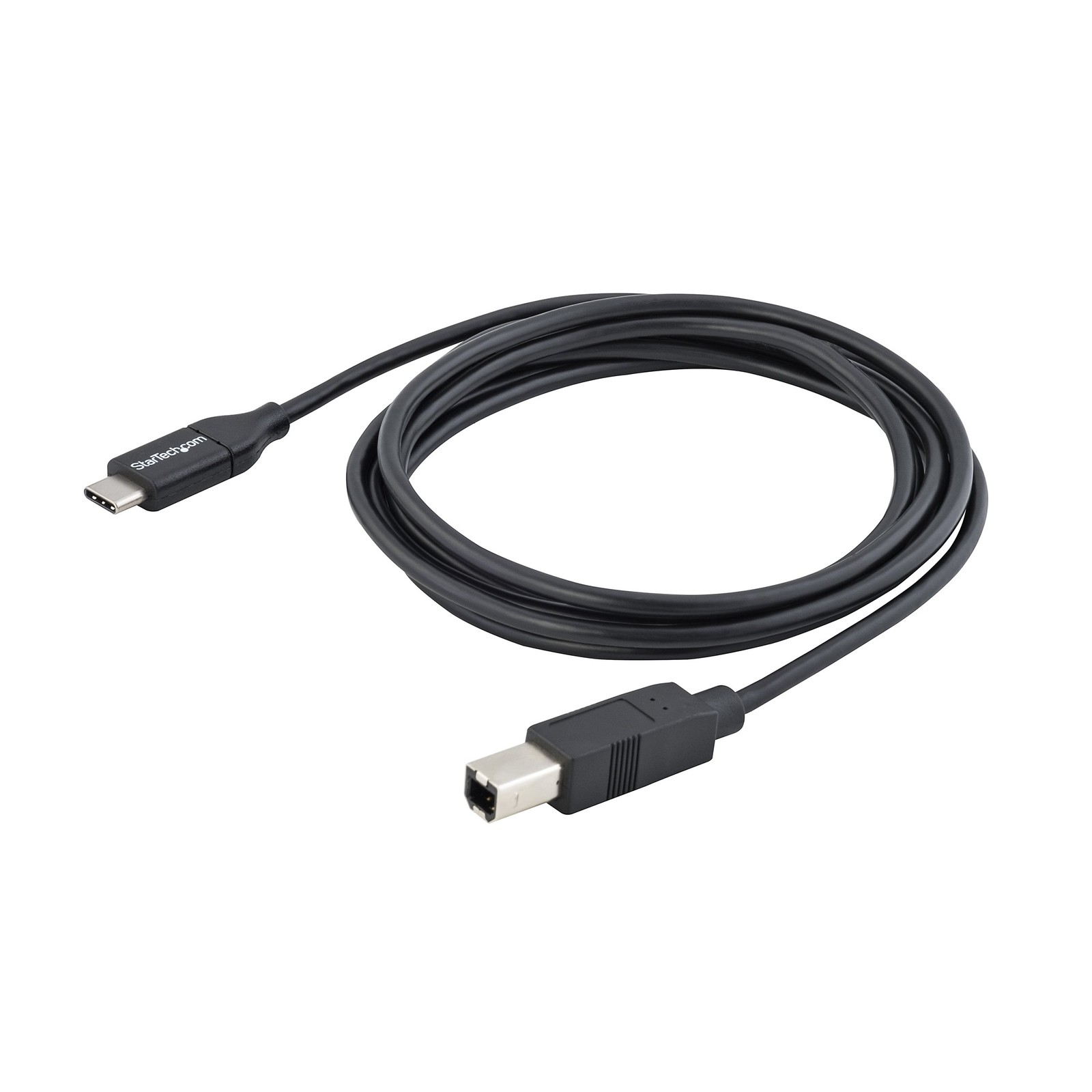 StarTech.com 2m 6ft USB C to USB B Cable - USB 2.0 - USB Type C Printer Cable M/