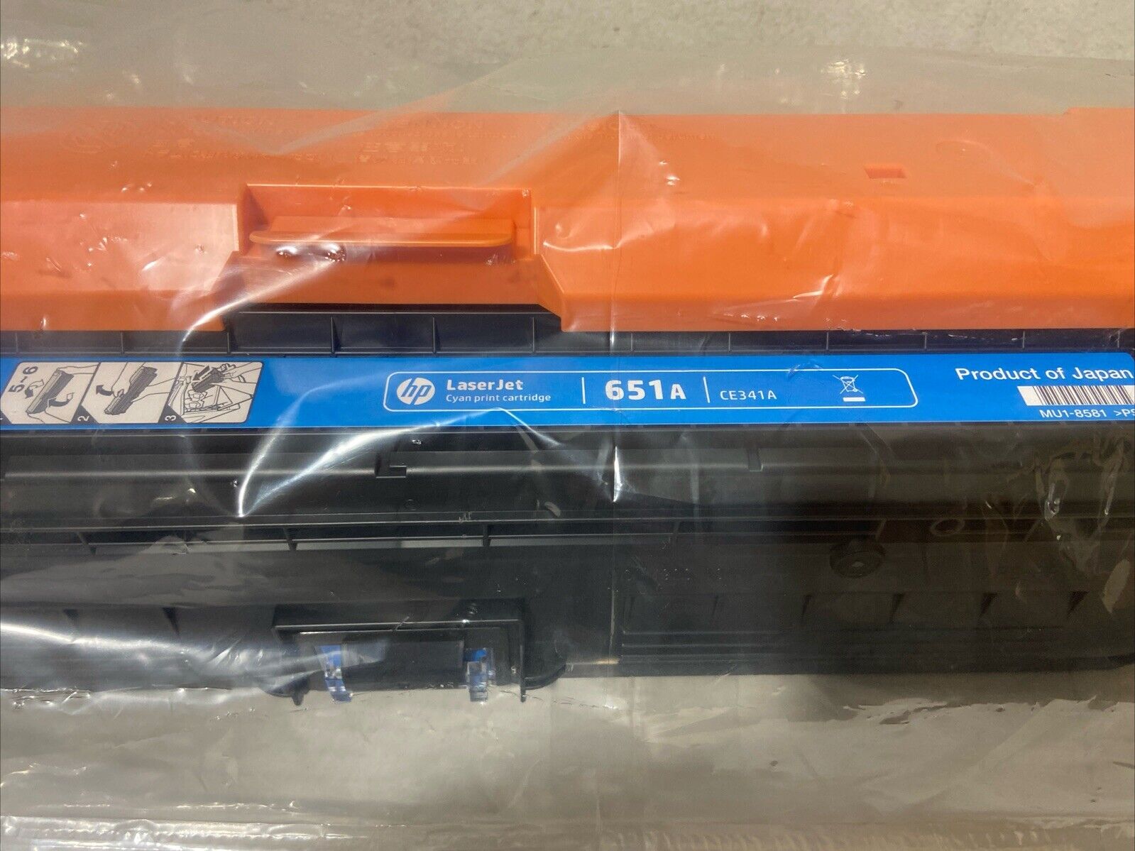 OPEN BOX Genuine hp CE341A (651A) Cyan LJ EnterPrise 700 color MFP M775 NO BOX