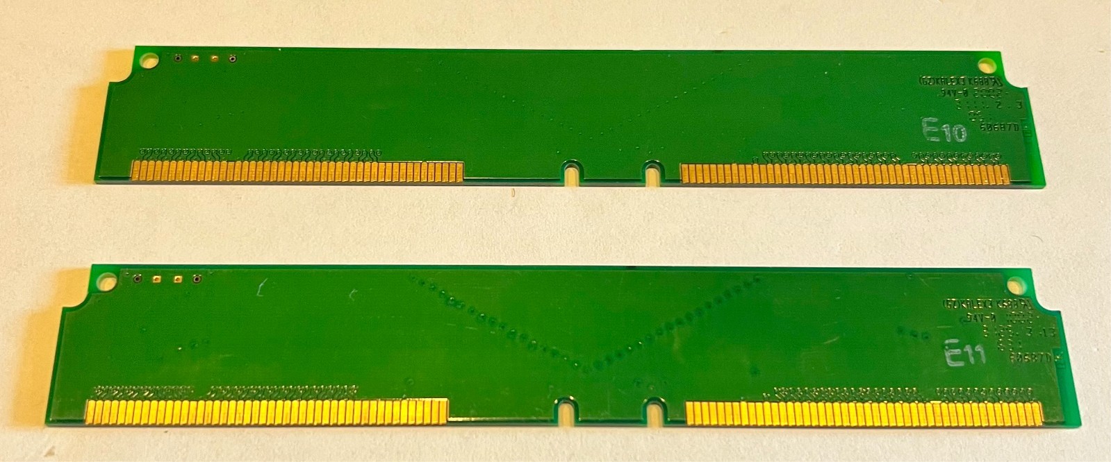 PRICE REDUCED QTY 2 - CRIMM RDRAM RamBUS Continuity Module Blank for RIMM