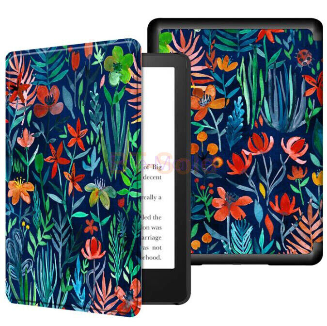 Smart Sleep/Wake PU Leather Case Shockproof Cover For Amazon Kindle Voyage 6inch