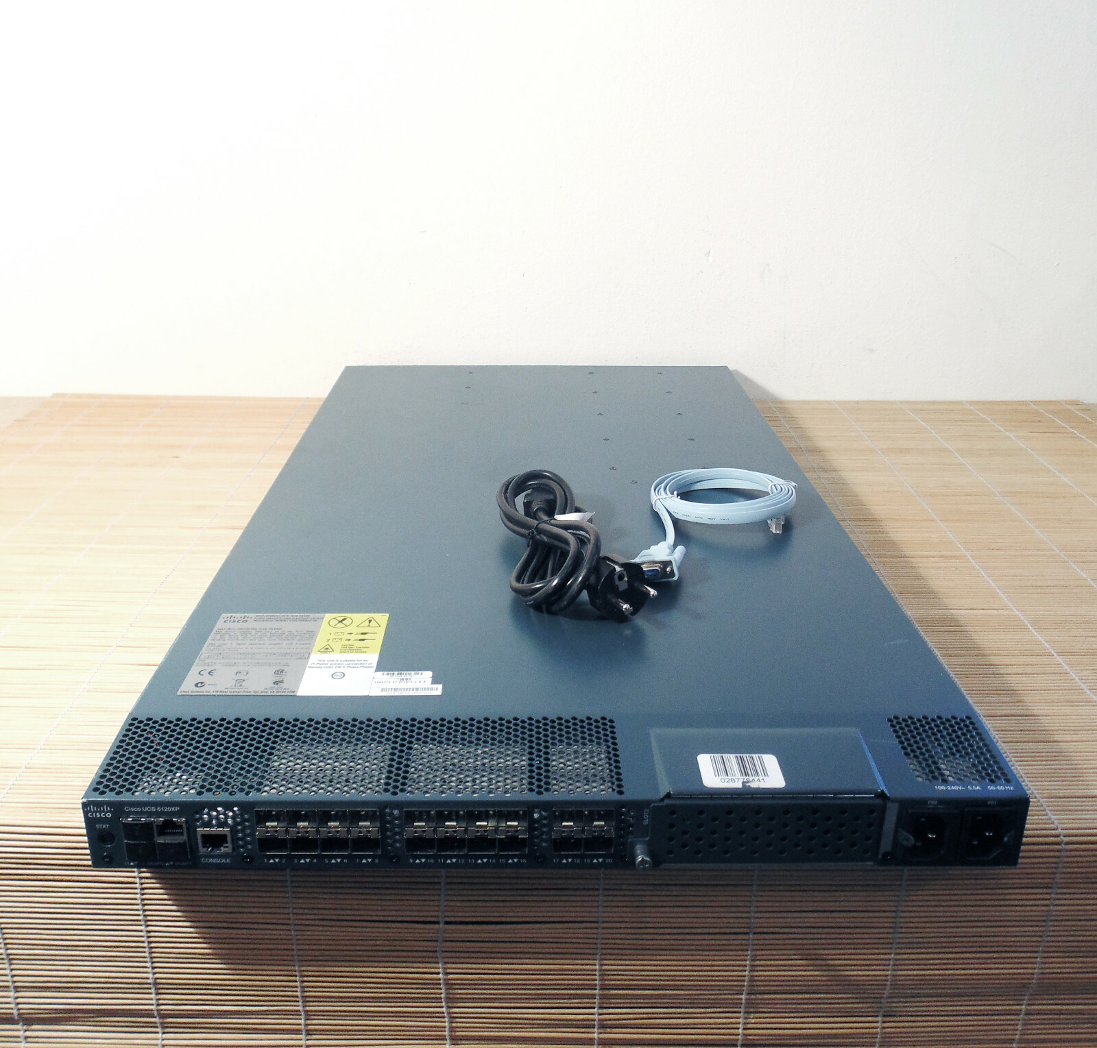 Cisco N10-S6100-UPG UCS 6120XP 20-Port Fabric Interconnect 1 PSU 2 fans no SFP+
