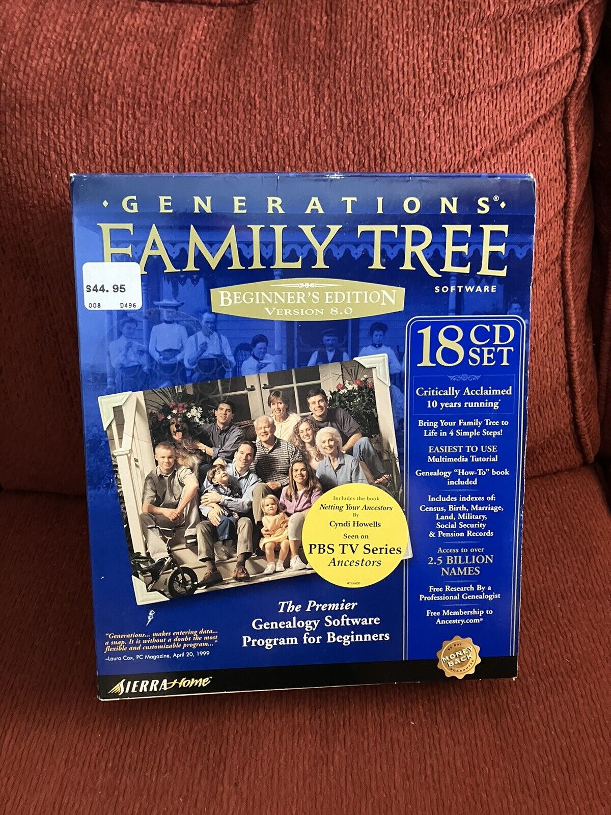 Generations - Family Tree - Grande Suite - US Version 8.0 Factory Sealed New 18
