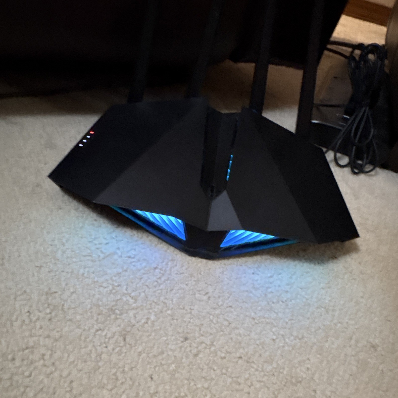 Asus AX5400 RT-AX82U V2 Dual-Band WiFi 6 Gaming Router With power cord
