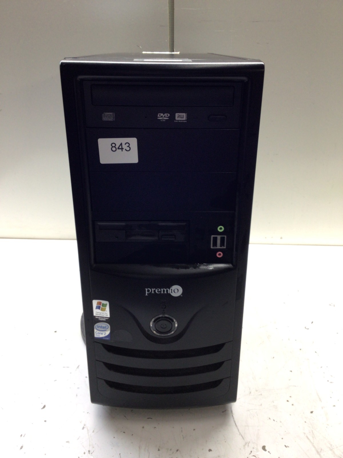 Vintage Retro Black ATX Sleeper Case