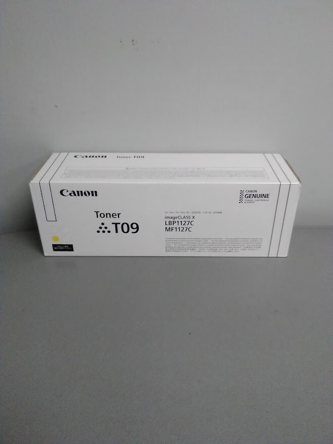 Canon 3017C005AA T09 Toner Cartridge Yellow LBP1127C MF1127C Genuine 