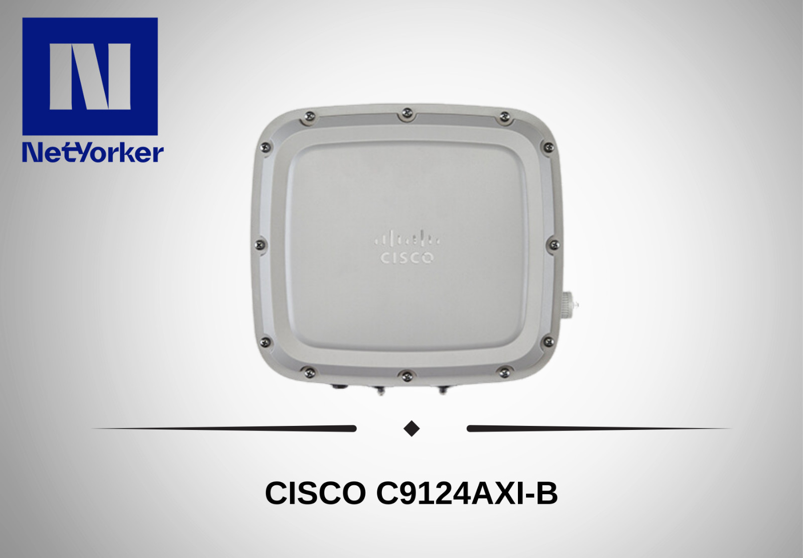 Cisco Catalyst C9124AXI-B Outdoor Wireless Wi-Fi 6 Access Point- Same Day Ship