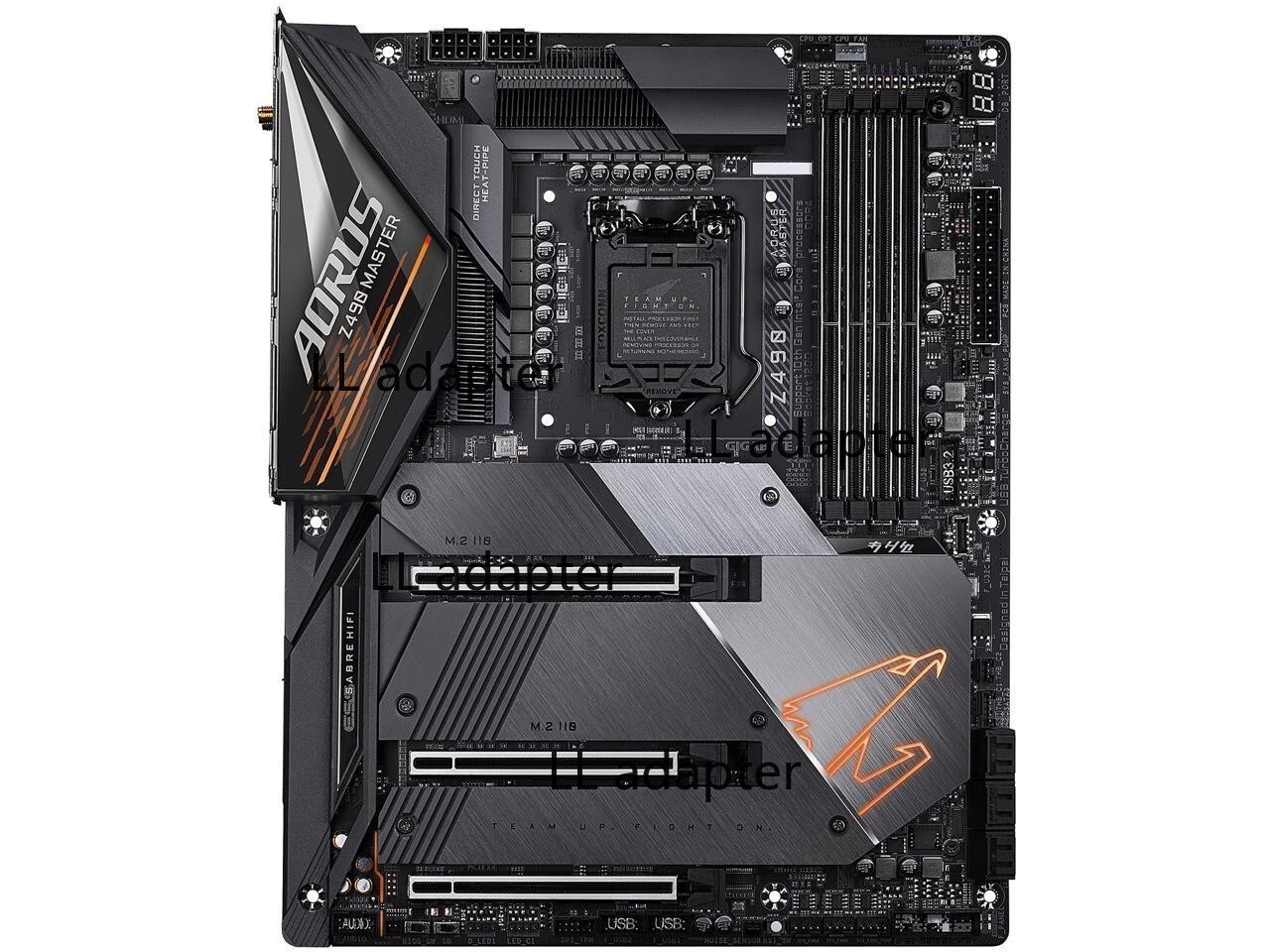 GIGABYTE Z490 AORUS MASTER LGA 1200 Intel Z490 ATX Motherboard , 2.5 GbE LAN