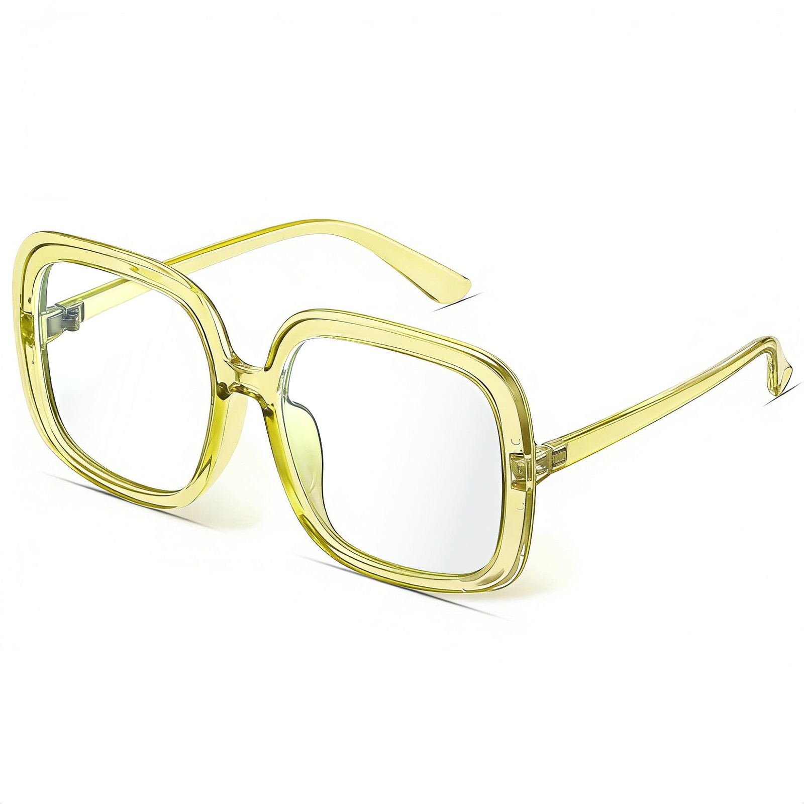 Oversized Blue Light Glasses for , Fashion Computer Glasses, Anti-Glare, Eye ...
