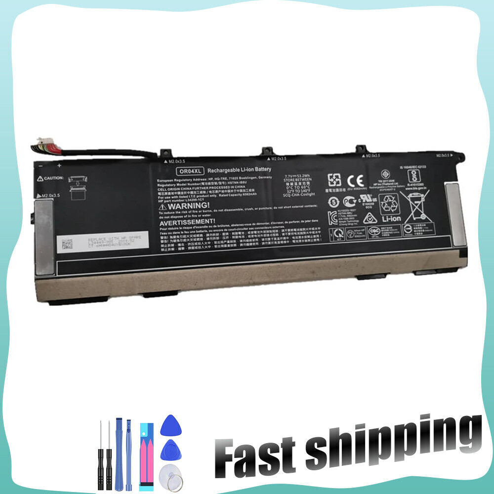 OR04XL Battery for HP EliteBook X360 830 G5 G6 HSTNN-IB8U L34449-005 HSTNN-DB9C