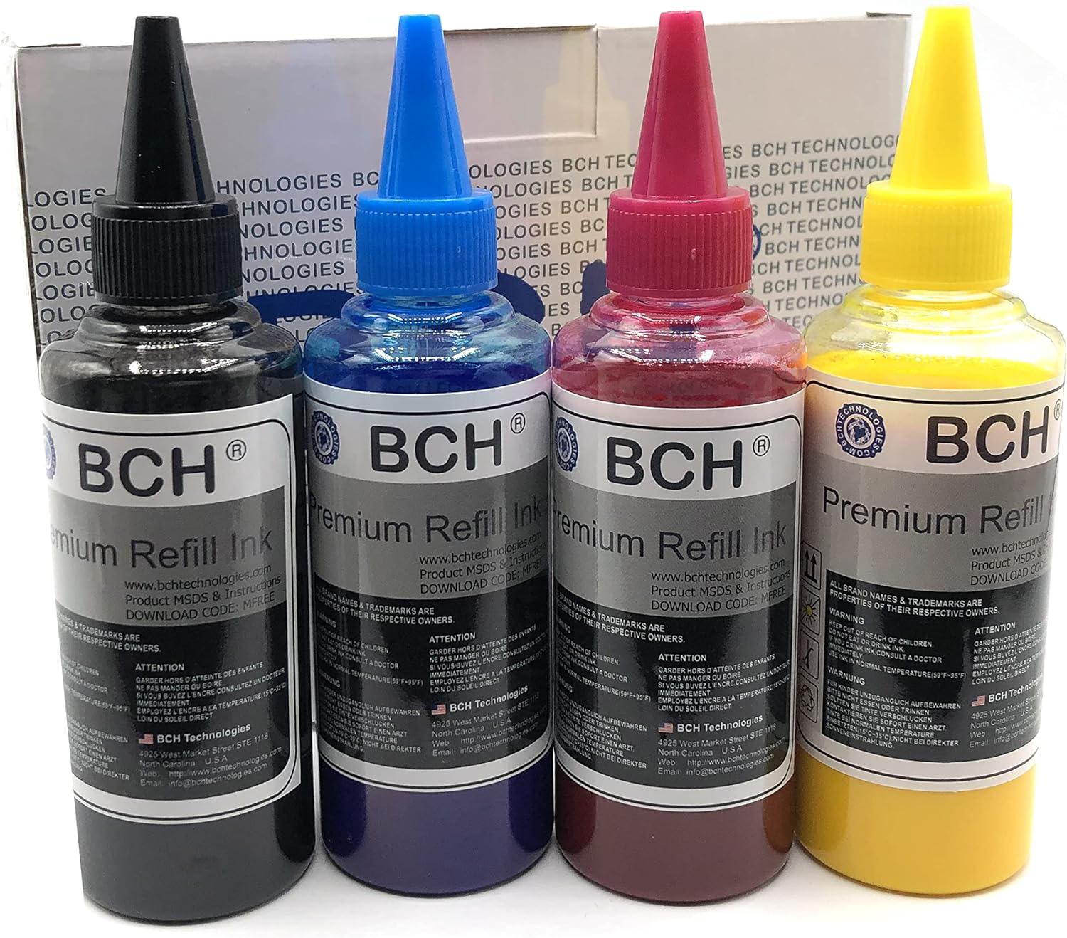 BCH Premium DTF Ink for Inkjet Printer Direct to Film Heat Transfer Printing - 4