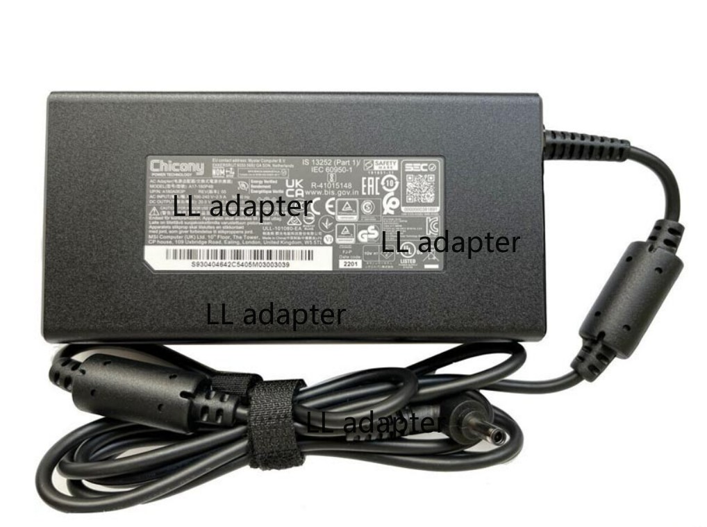1PC NEW MSI Pulse GL76 11UEK-083 180W AC Adapter Charger Power Supply A17-180P4B