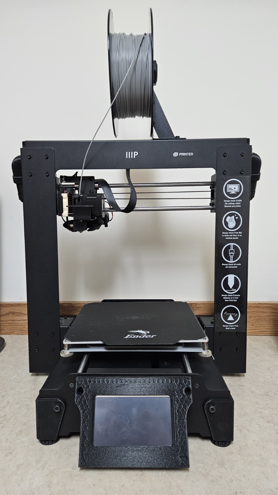 Maker Select Plus 3D Printer | With Z-Support Frame and Fan Mod