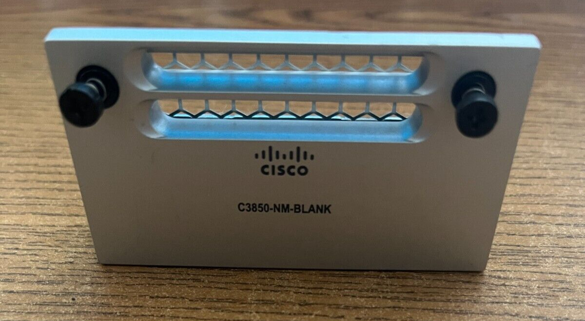 Cisco 3850 Series Switch C3850-NM-BLANK Cover 700-34852-01 USED