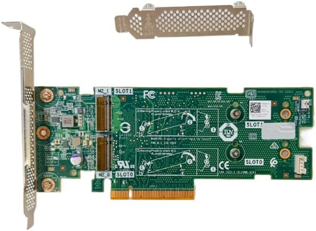 PCIE X8 to Dual Port M.2 SATA BOSS-S1 72WKY Adapter Card