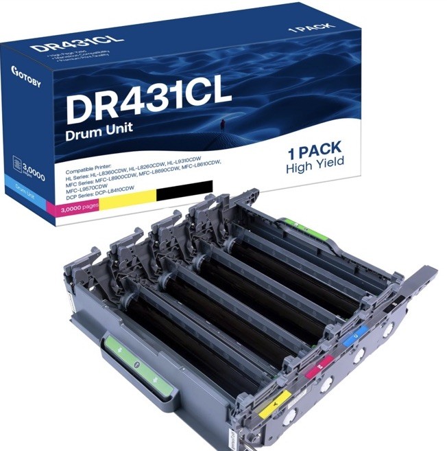 GOTOBY DR431CL Drum Unit Brother Compatible 30K Pages MFC-L8900CDW Used