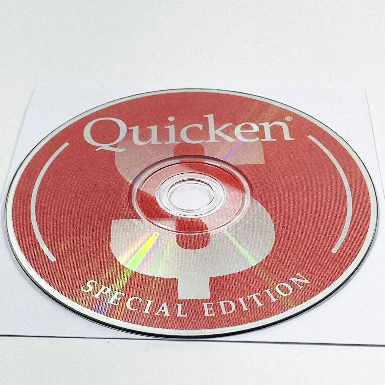 Quicken Special Edition Sony VAIO CD-ROM Software 1996