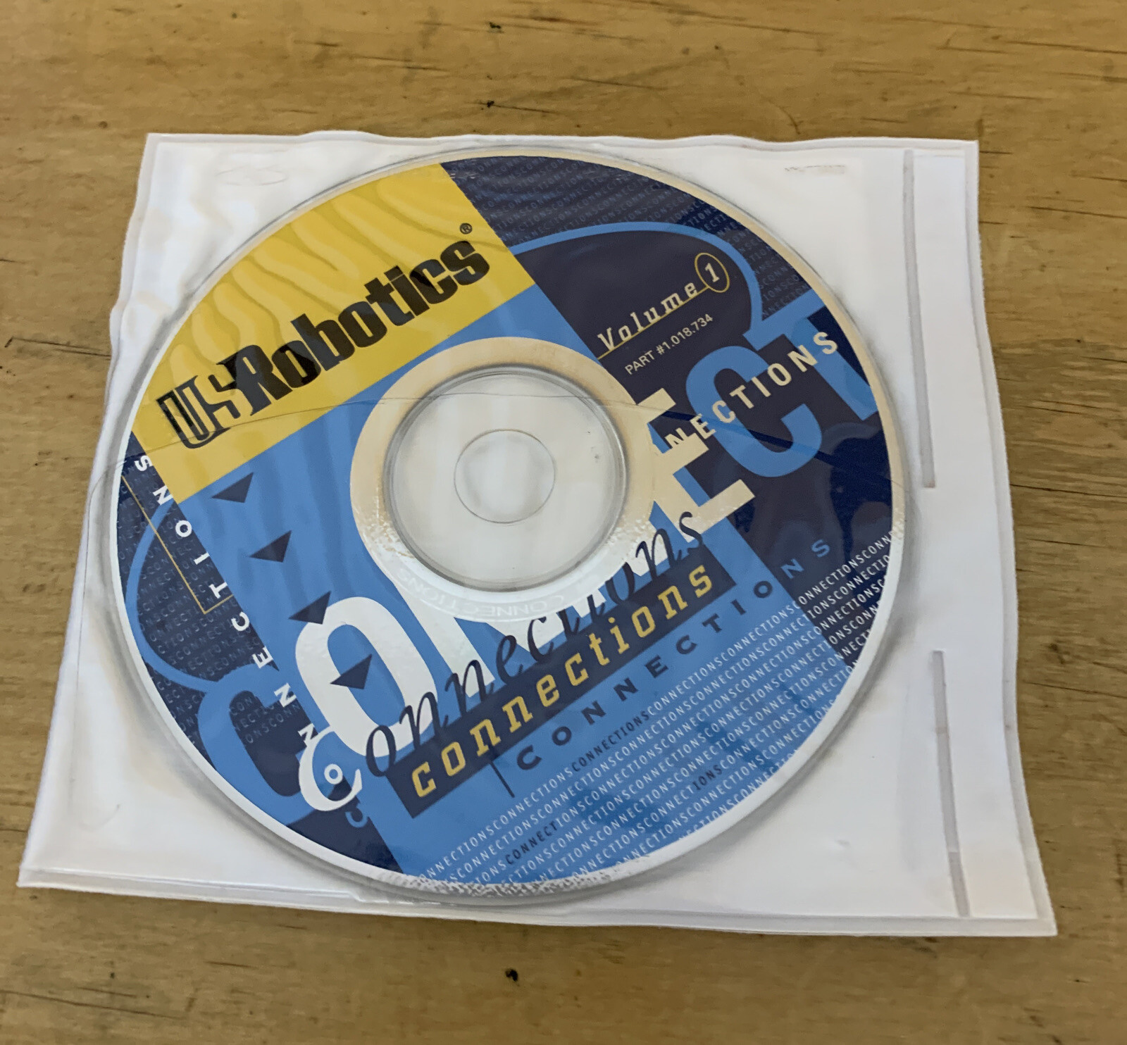 Vintage US Robotics Vol 1 Connections CD