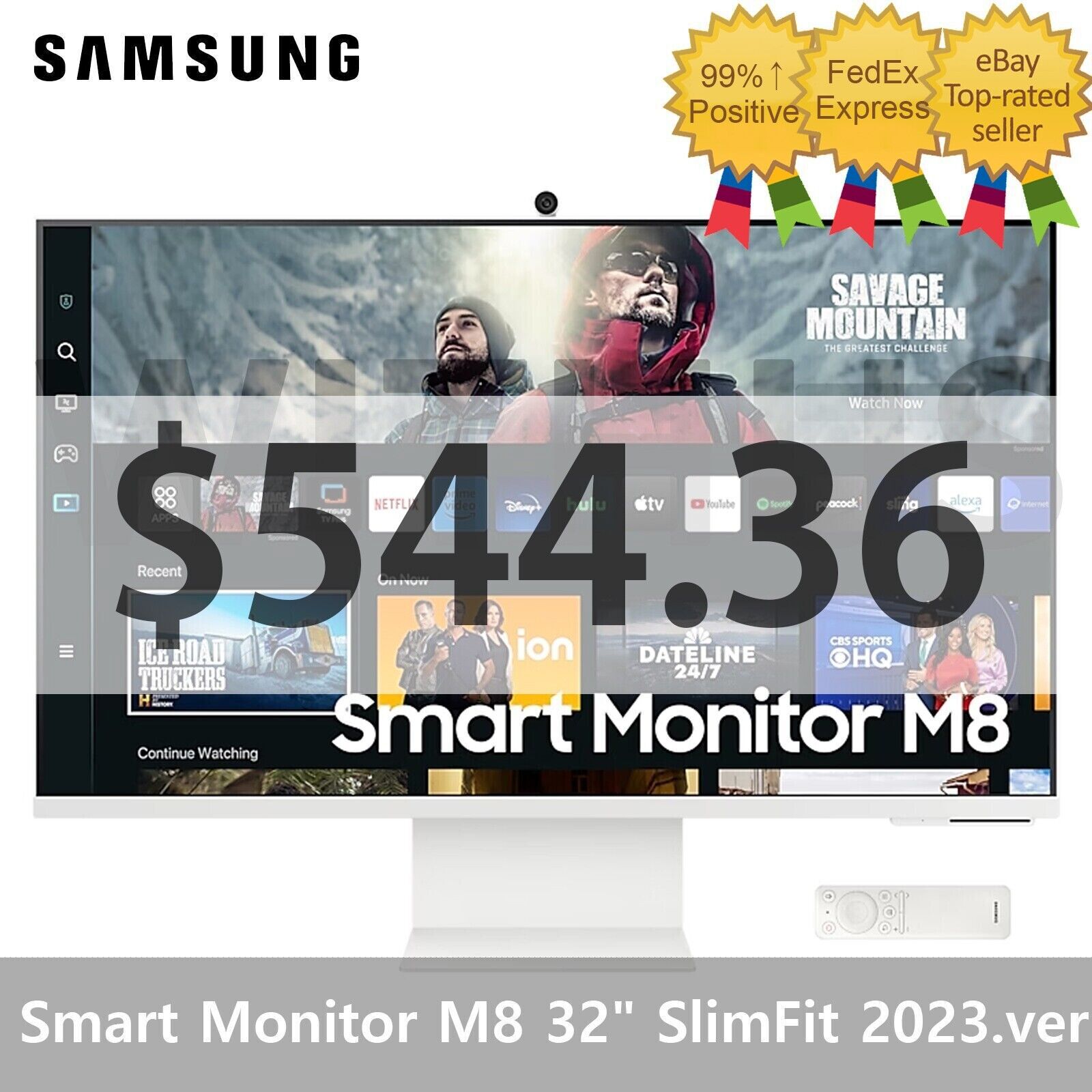 [CLEARANCE] SAMSUNG Smart Monitor M8 32