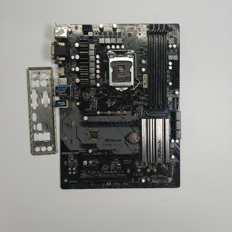 ASRock Z370 Pro4 LGA 1151 Z370 HDMI USB 3.1 2 Ultra M.2 DDR4 ATX Motherboard