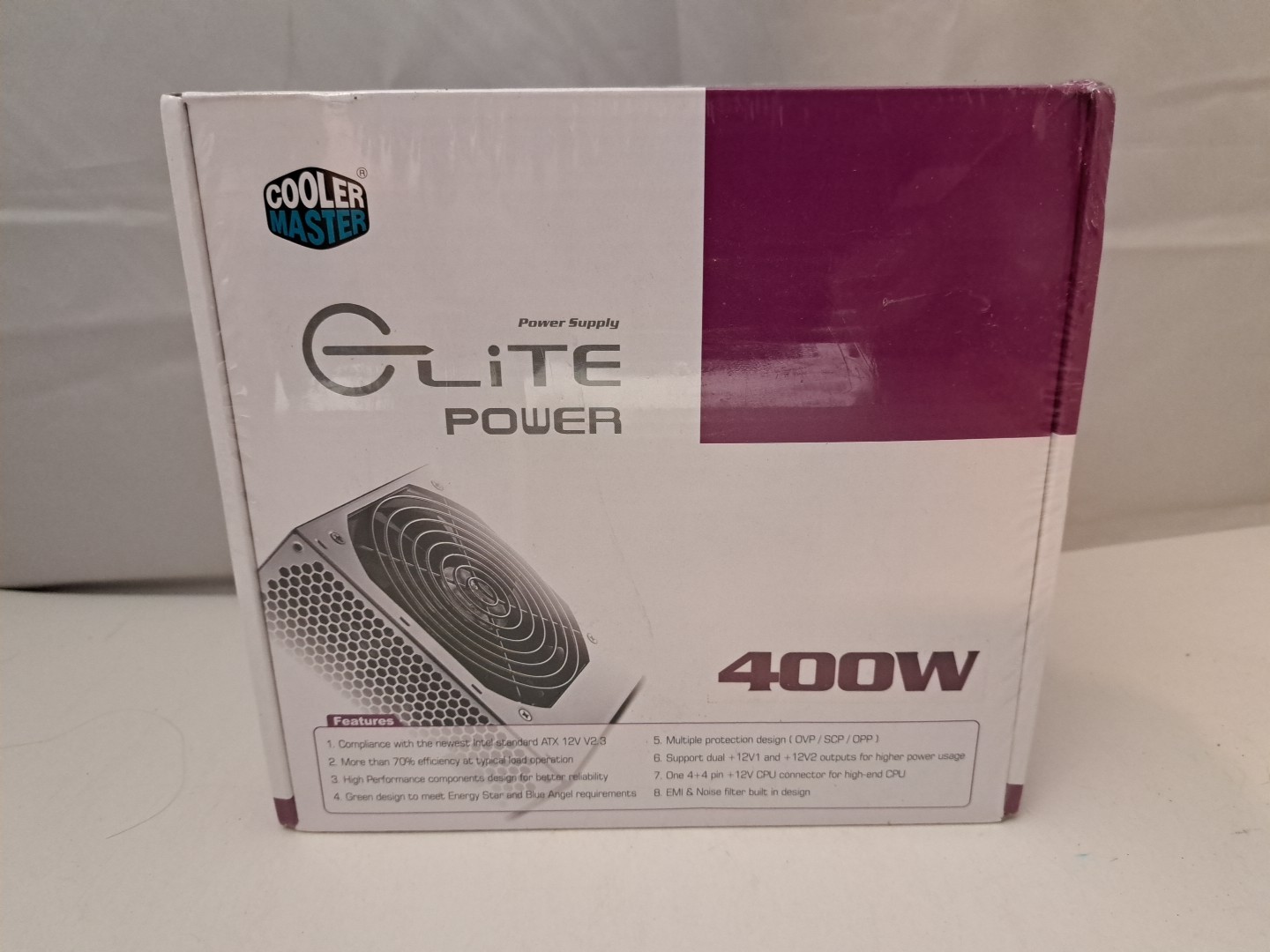 Cooler Master Power Supply 400 W 20+4 Pin ATX Desktop  RS-400-PSAR-J3 New Sealed