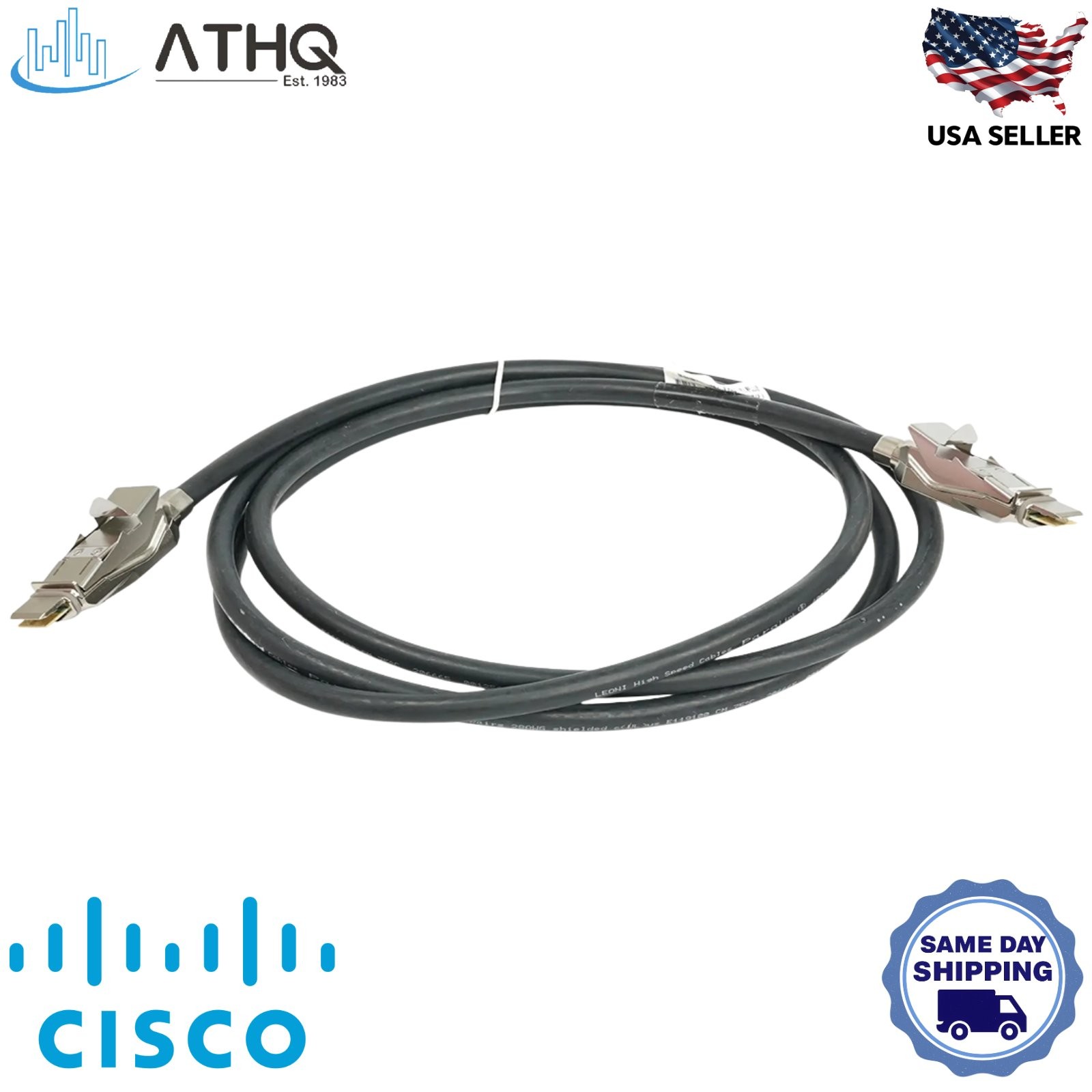 Cisco STACK-T3A-3M Type 3A Stacking Cable 3m Meraki Catalyst 9300L-M Refresh