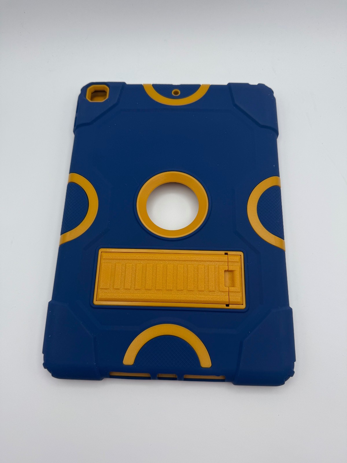 Shockproof Hard Stand Case Blue/Orange For iPad 9th 8th 7th Generation 10.2"