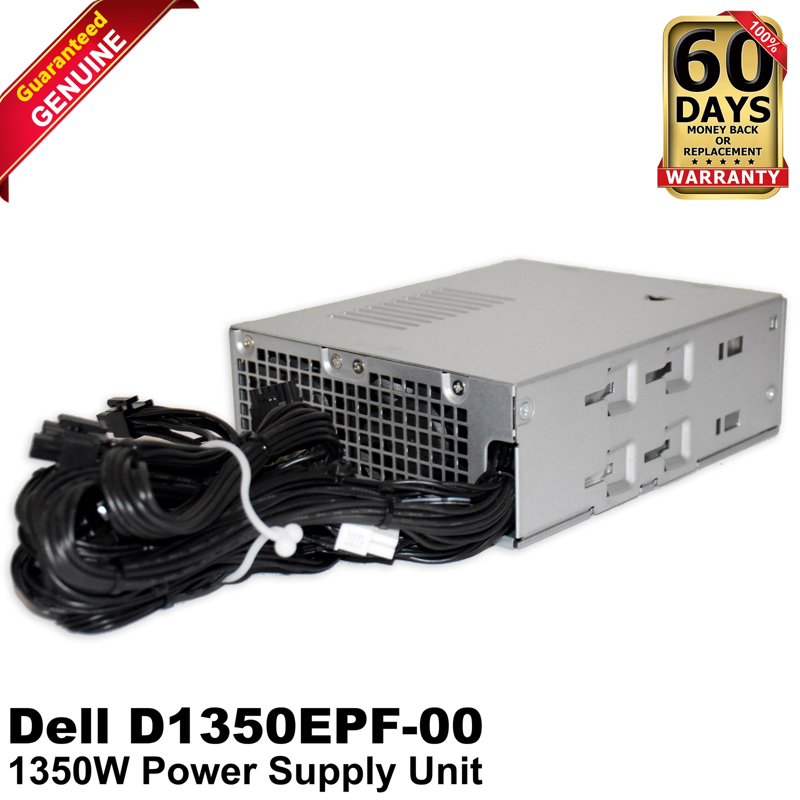 Dell Alienware R14 R15 1350W Platinum Power Supply D1350EPF-00 1J62C 74HMF