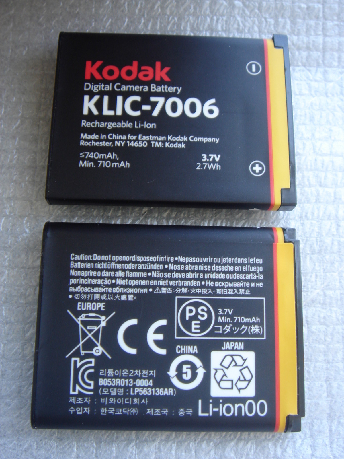 Genuine Original Battery Olympus Li-40B Li-42B IR-300 Mju Series