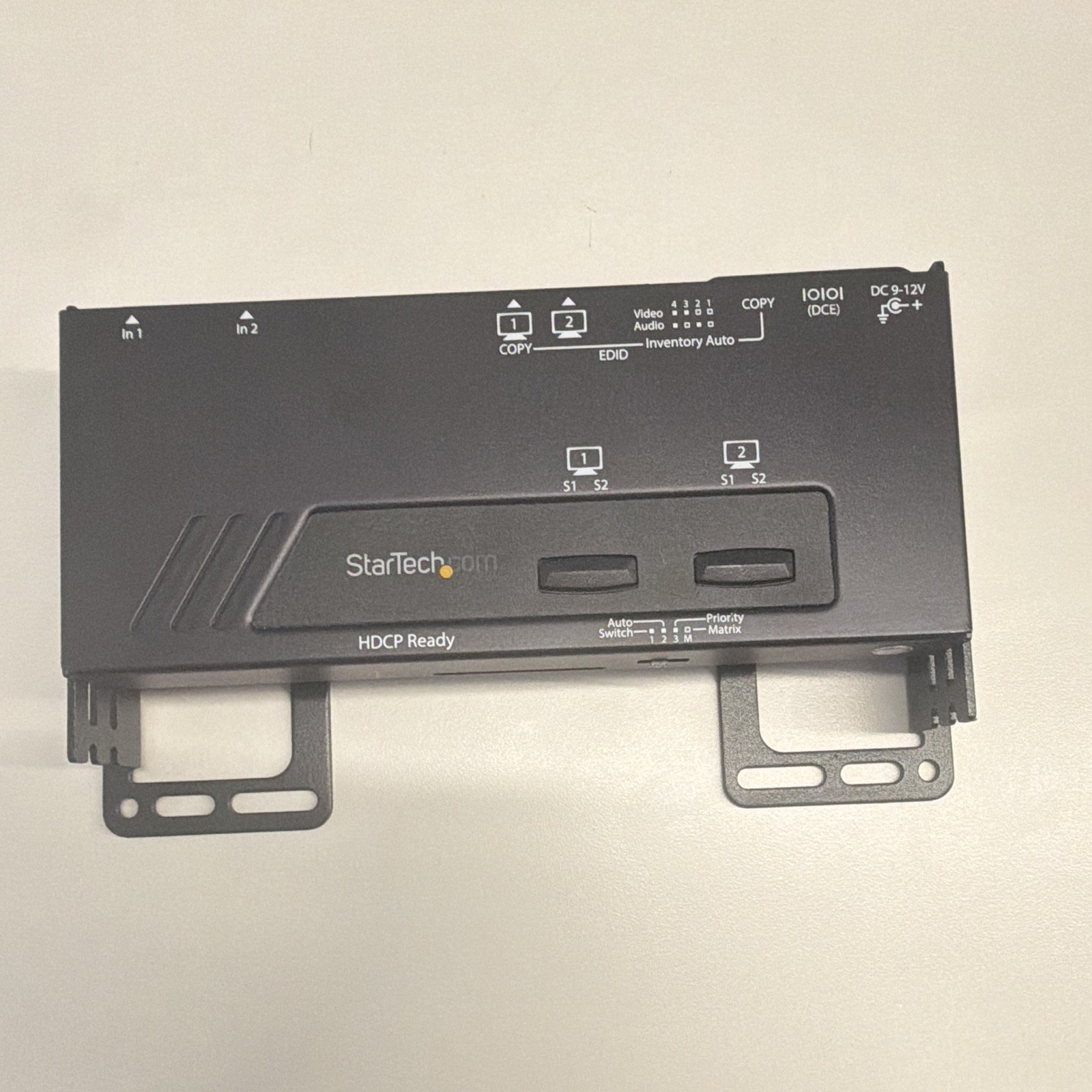 StarTech.com VS222HD4K 2-Port HDMI Switch 1:2 HDCP Ready EDID Black