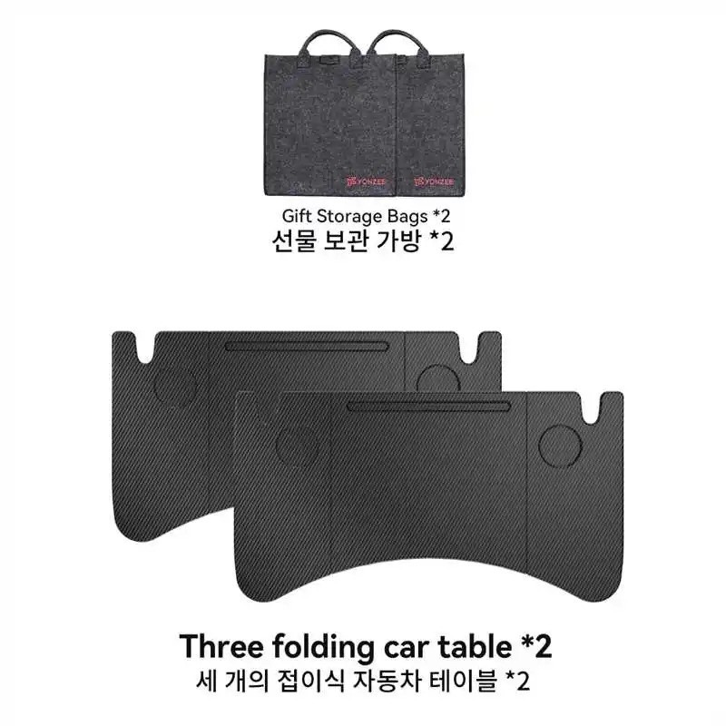 YZ Laptop Tray for Tesla Model 3 Highland Y X S 2018-2026 Car Steering Wheel
