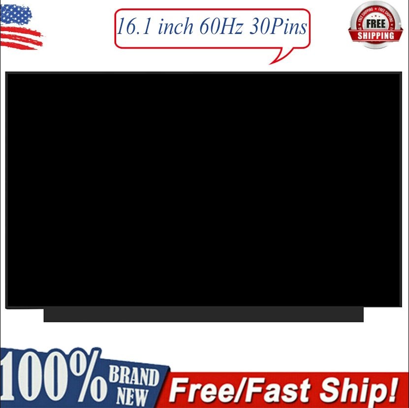 For N161HCA-EAC Rev C1 HP L85996-JQ1 Laptop Screen 16.1" LED Display 1920 x 1080