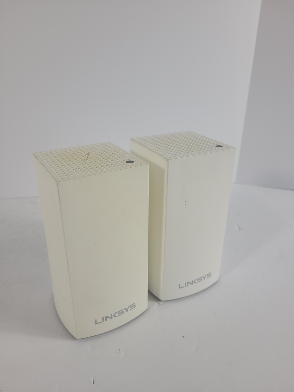 2 Linksys Model No. WHW01 Velop Mesh WiFi Dual Band Routers ONLY Ships Free 