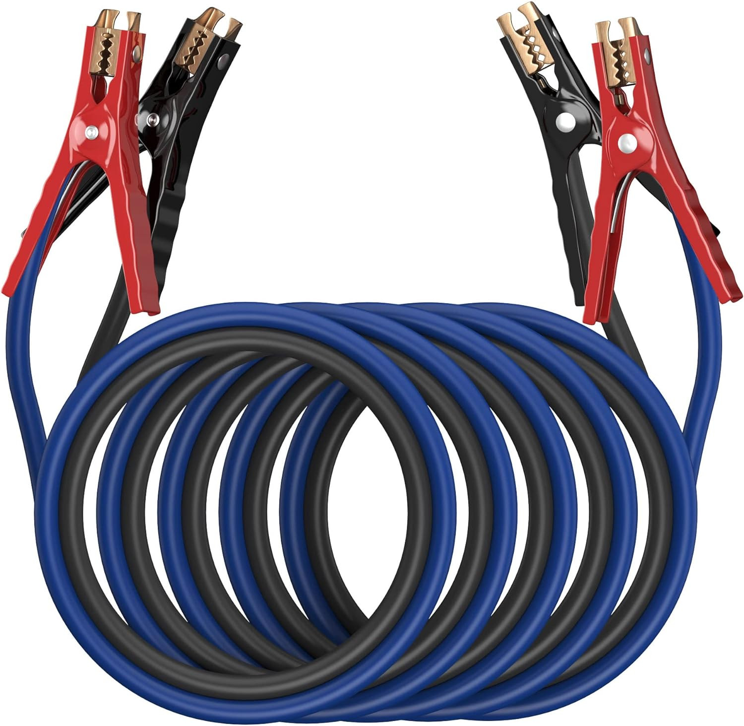 Cables pasa corriente 4GA 20FT 600A con bolsa guantes y cepillos
