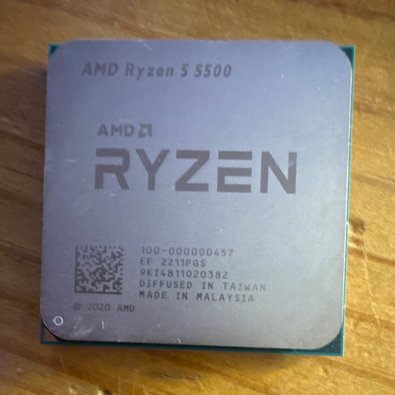 AMD Ryzen 5 5500 3.6GHz 6-Core Socket AM4 Desktop CPU Processor 100-000000457