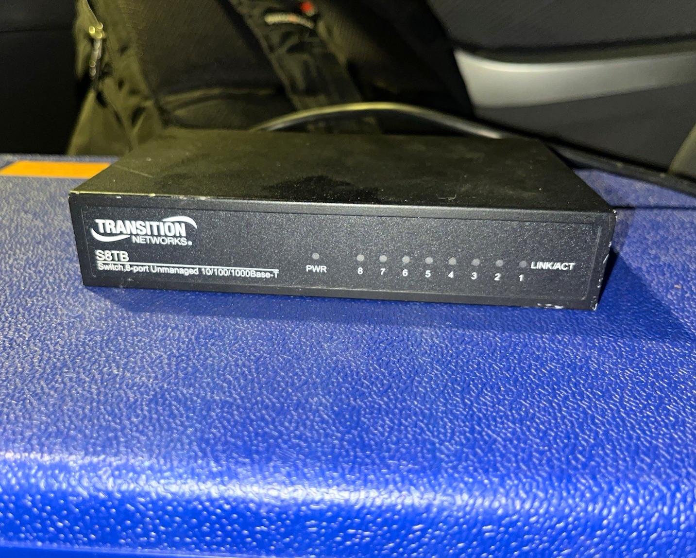 Transition Networks S8TB 8-Port Unmanaged Gigabit Ethernet Switch